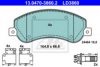 ATE 13.0470-3860.2 Brake Pad Set, disc brake